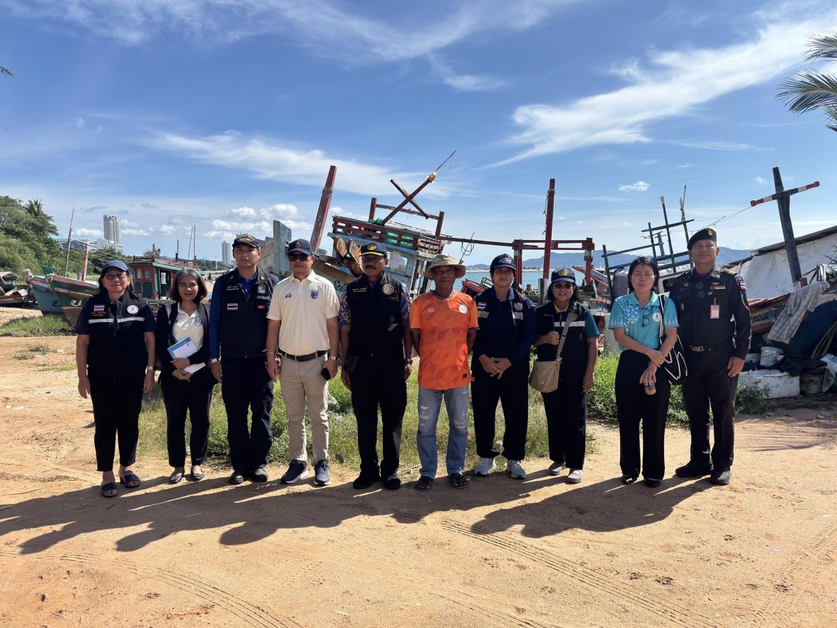 ข่าวประชาสัมพันธ์   ร่วมตรวจสอบซากเรือประมงที่ถูกทิ้งร้าง