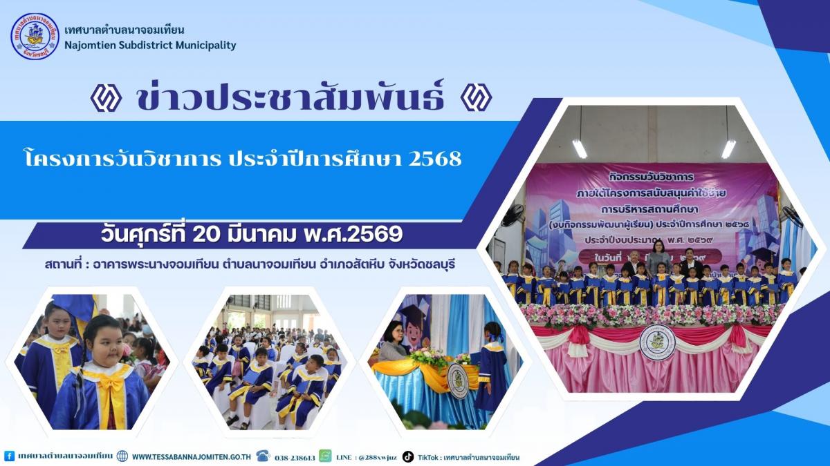 โครงการวันวิชาการ ประจำปีงบประมาณ 2569 